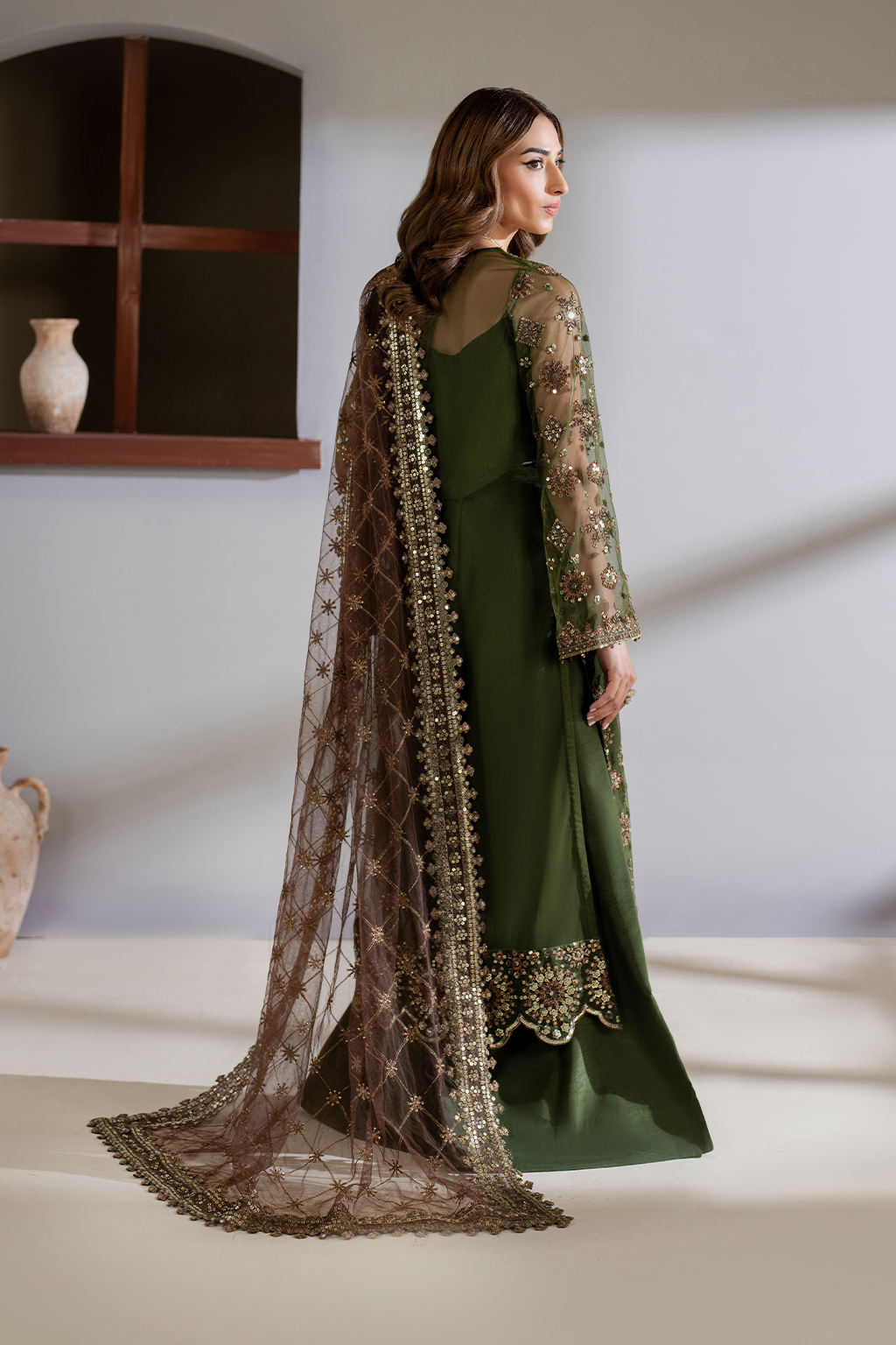 CC-62 Embroidered Net