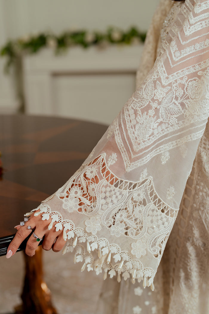 EMBROIDERED CHIFFON CH13-02 UNSTITCHED by Baroque at #VogueClothingStudio