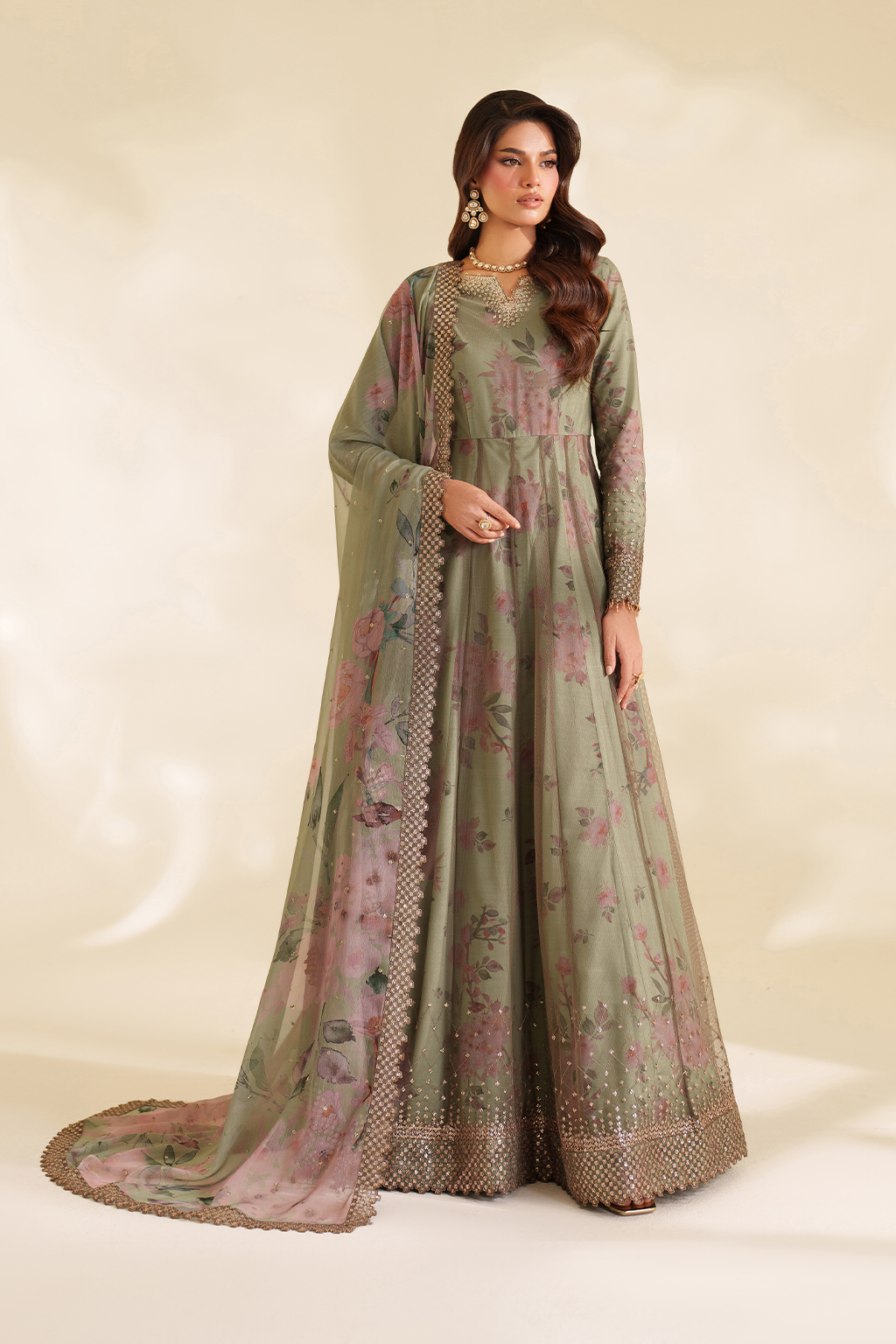CC-86 Embroidered Net