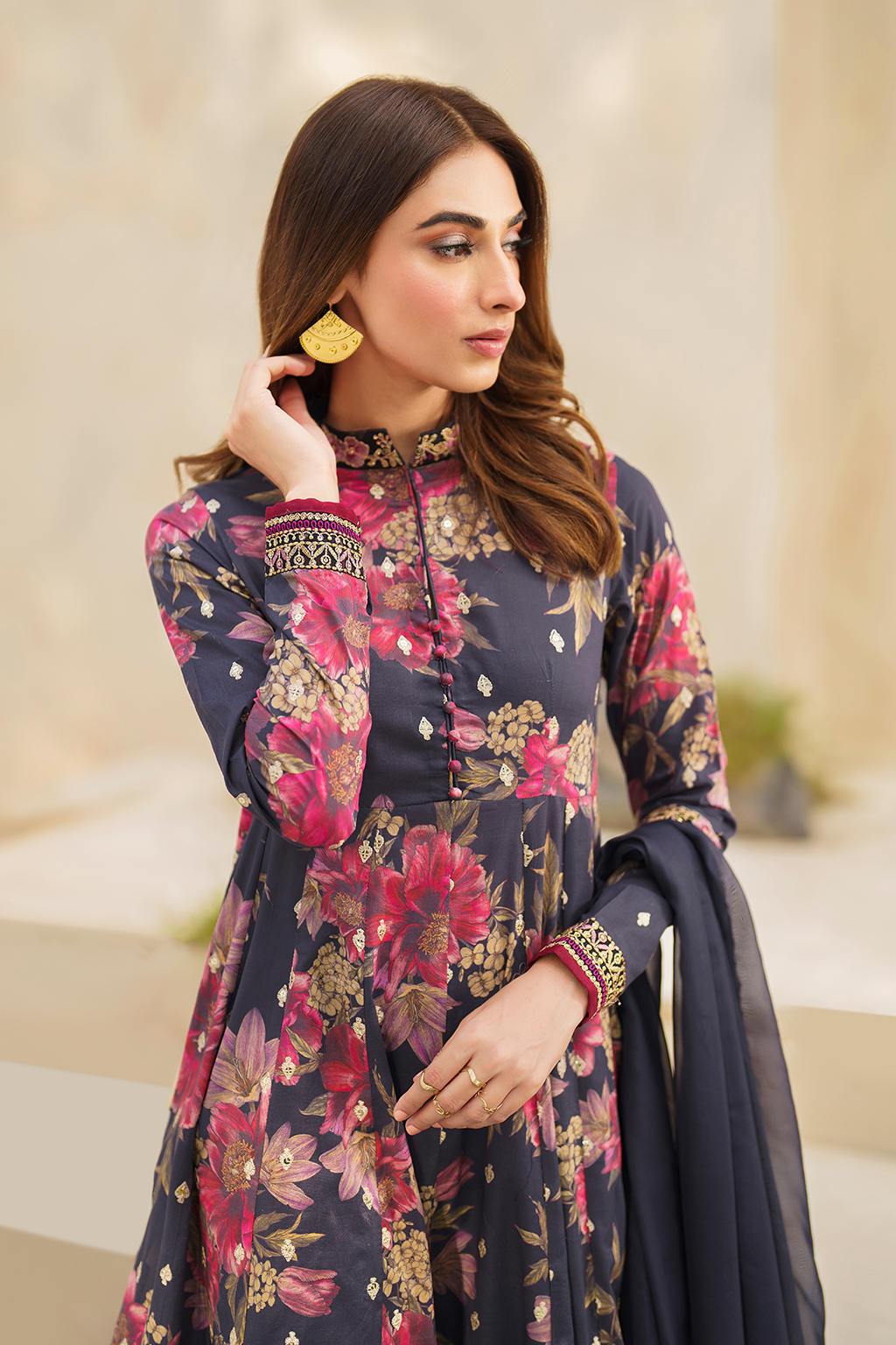 SFL-12 Embroidered Lawn