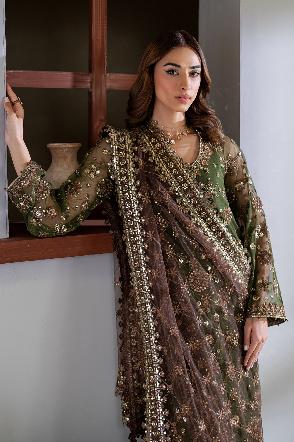 CC-62 Embroidered Net