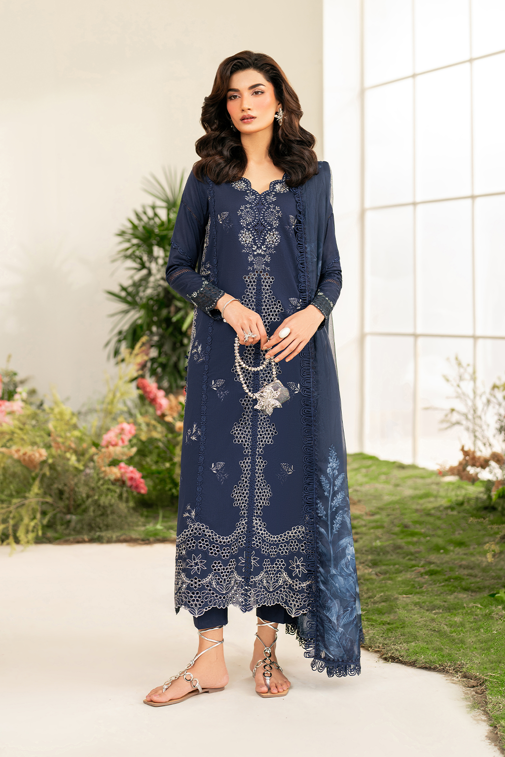 IFE-04 Embroidered Lawn