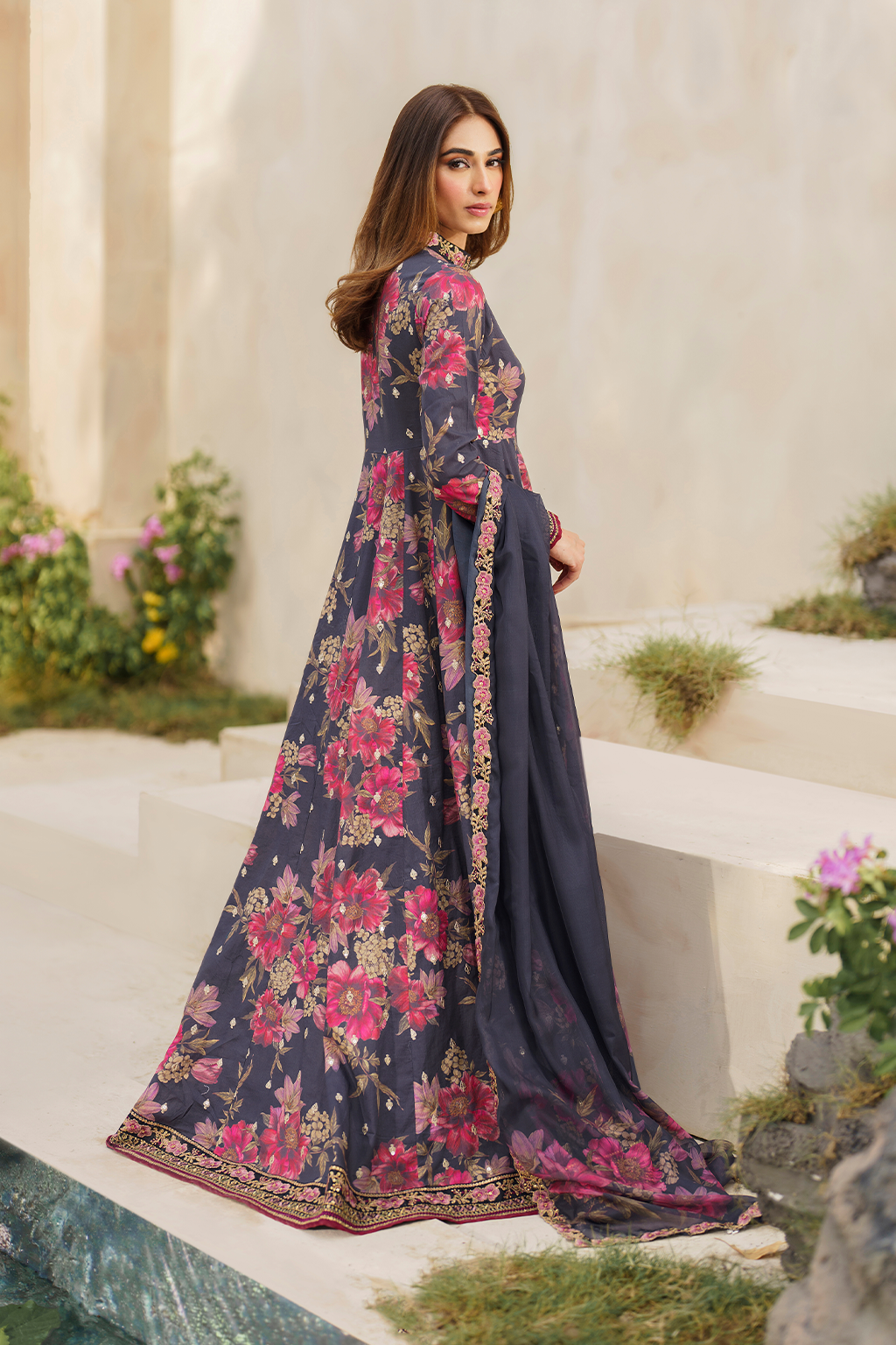 SFL-12 Embroidered Lawn