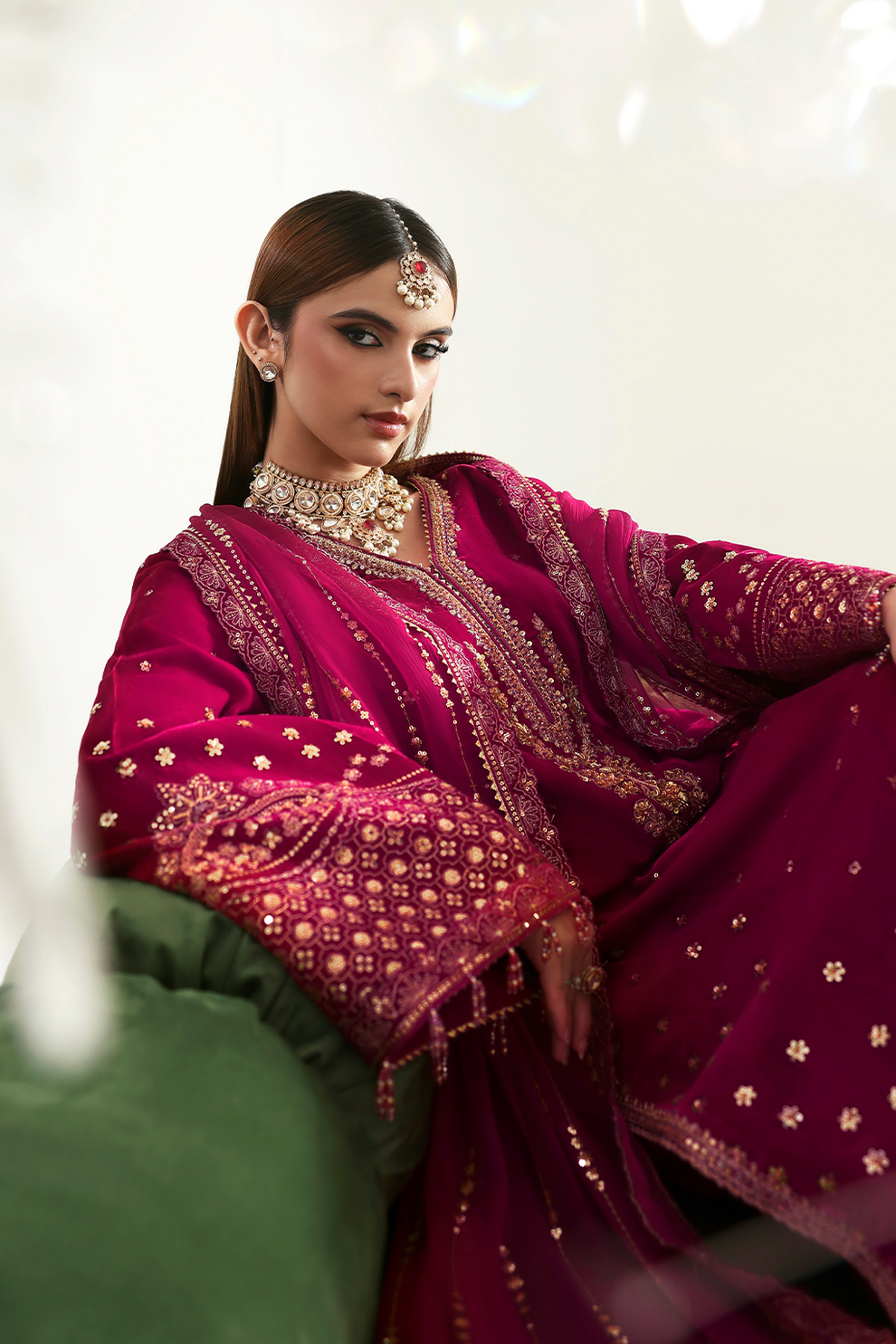 SHAHNAZ Zarposh velvet collection by Emaan Adeel at #VogueClothingStudio