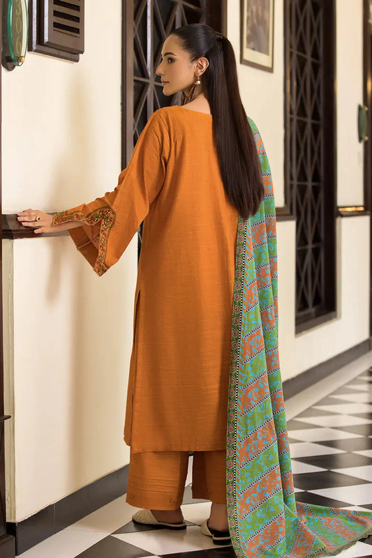 3PC Embroidered Unstitched Khaddar Suit KKE-2979 Embroidered KHAS STORES 