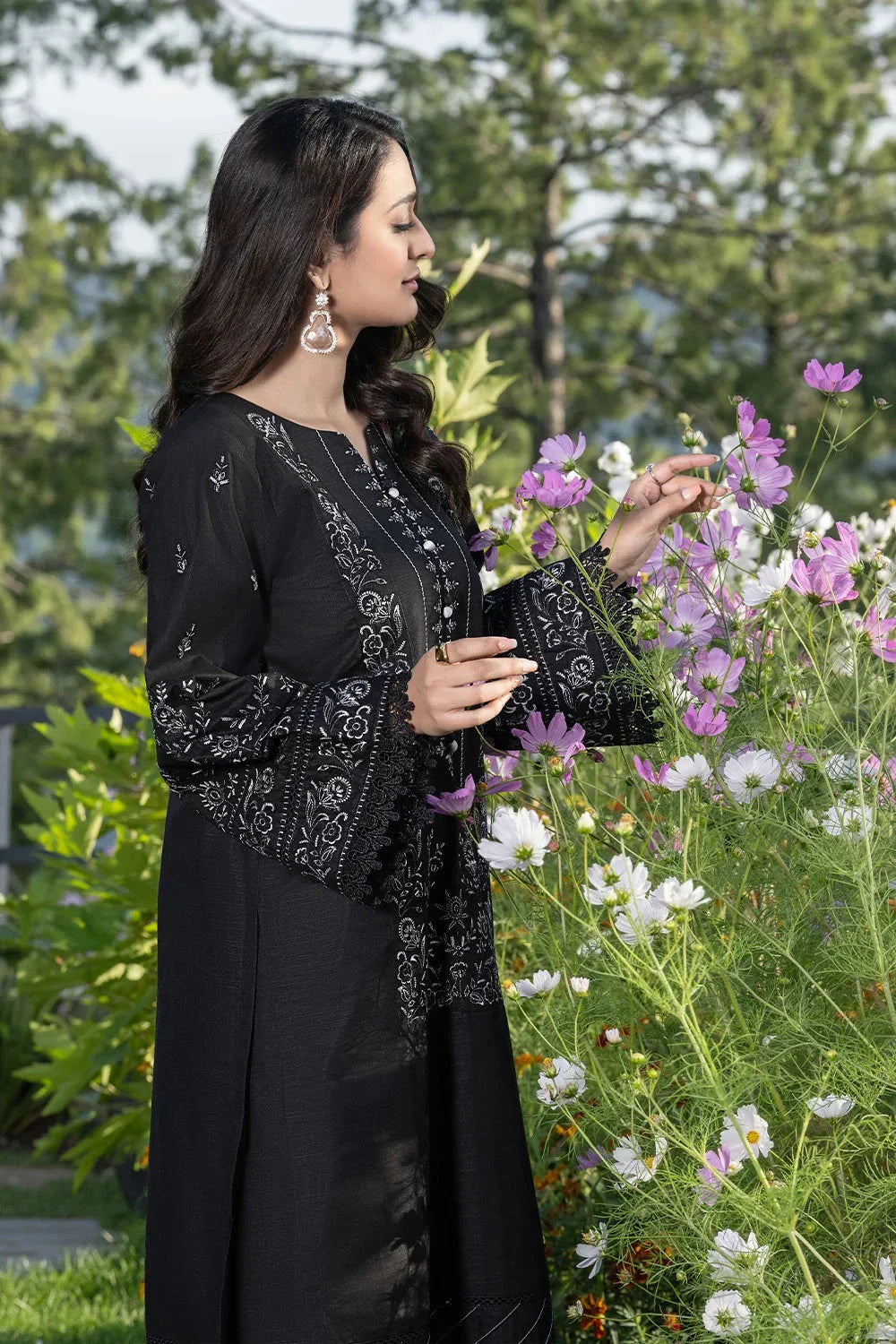 3PC Embroidered Unstitched Khaddar Suit KKHE-3600 Embroidered KHAS STORES 