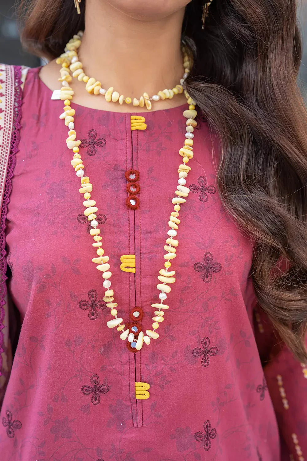 3PC Embroidered Unstitched Lawn Suit KL-2817 Embroidered KHAS STORES 