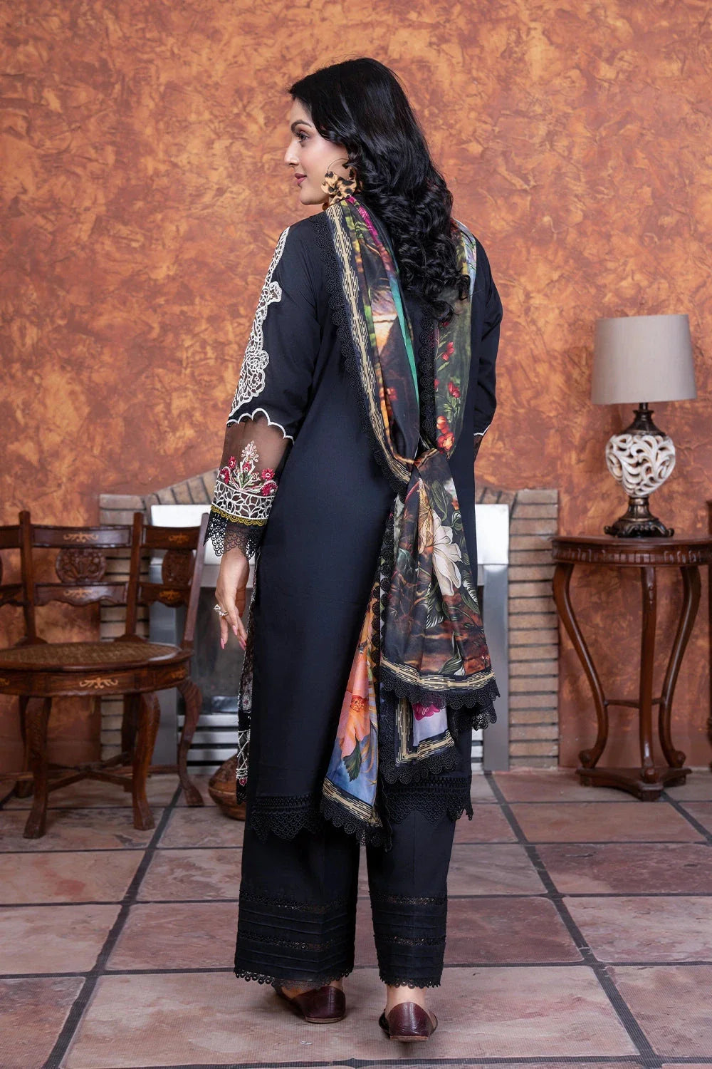 3PC Embroidered Unstitched Lawn Suit KSC-3367 Embroidered KHAS STORES 