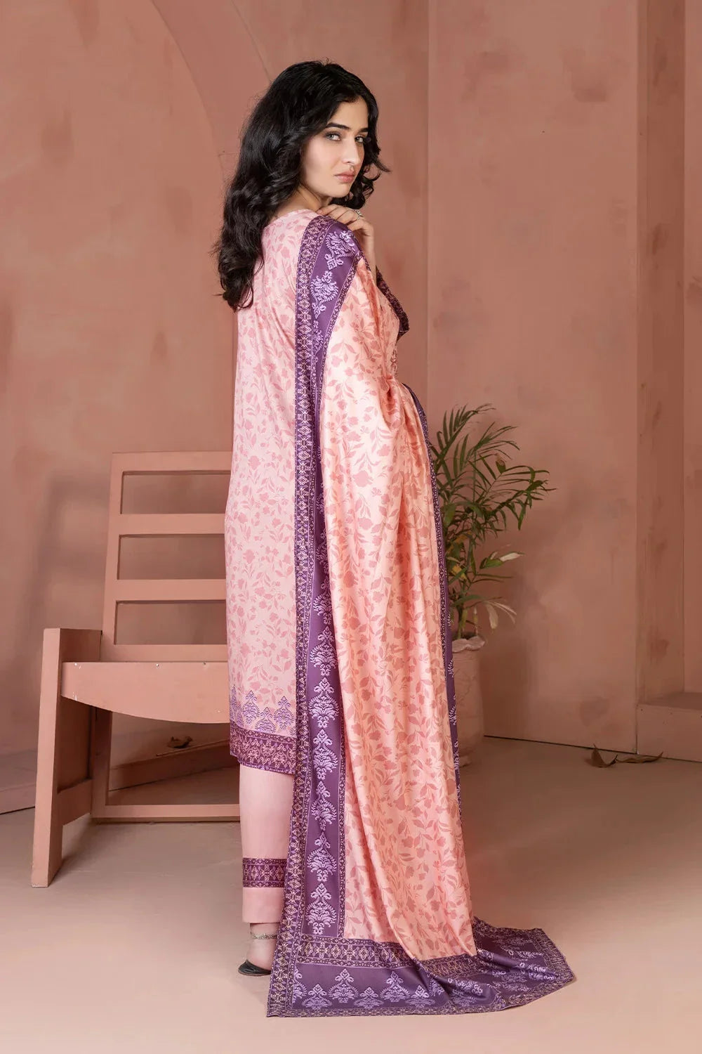 3PC Embroidered Unstitched Linen Suit KKTE-3700 Embroidered KHAS STORES 