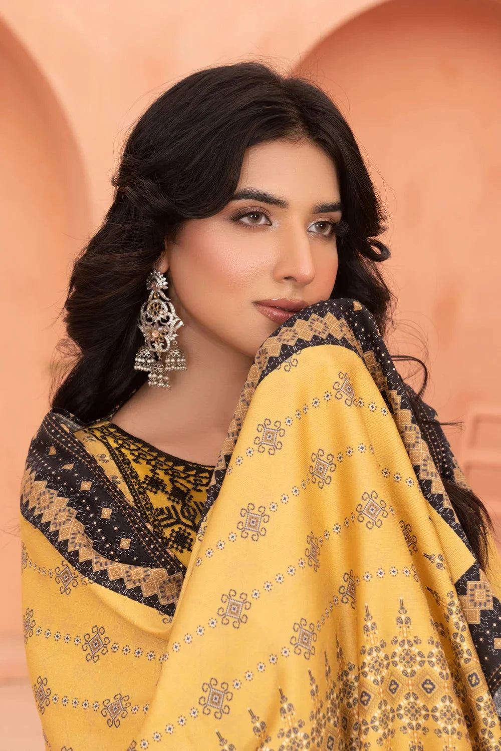 3PC Embroidered Unstitched Linen Suit KKTE-3703 Embroidered KHAS STORES 
