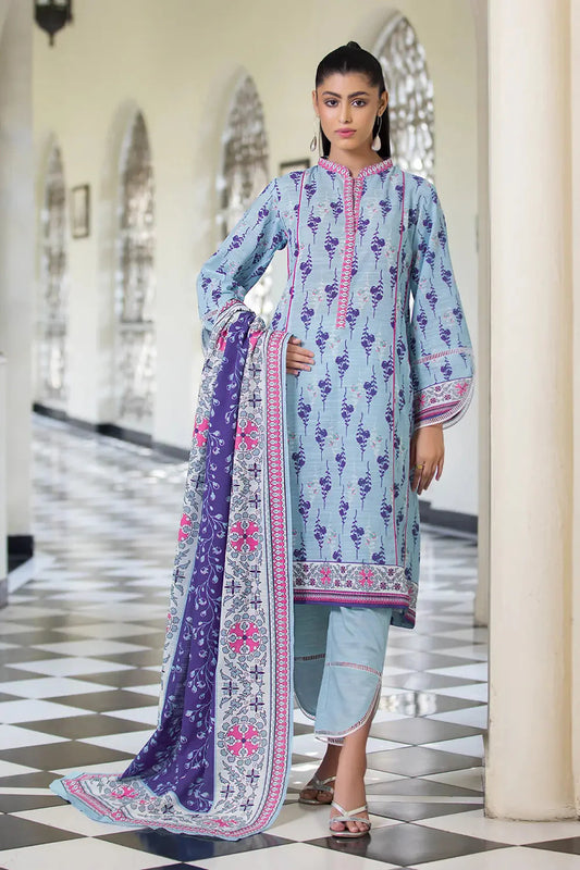 3PC Printed Unstitched Khaddar Suit KKH-2869 Printed KHAS STORES 