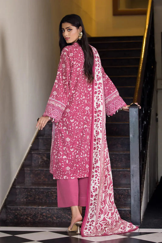 3PC Printed Unstitched Khaddar Suit KKH-2873 Printed KHAS STORES 