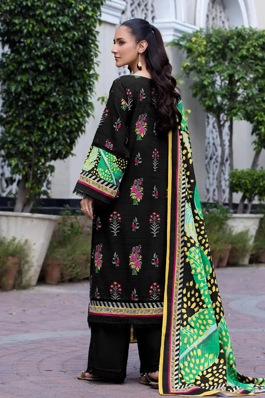3PC Printed Unstitched Khaddar Suit KKH-2879 Printed KHAS STORES 