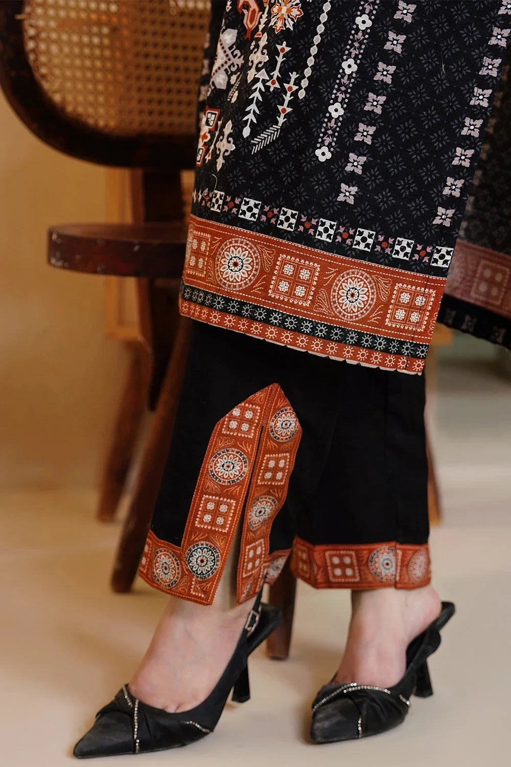 3PC Printed Unstitched Khaddar Suit KKH-3550 Printed KHAS STORES 