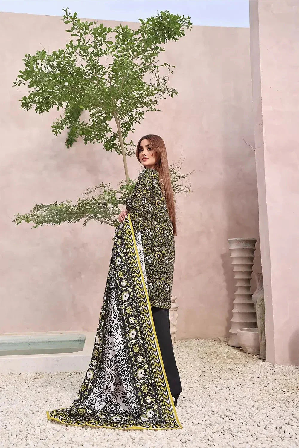 3PC Unstitched Khaddar Suit KKH-2366 KHAS STORES 