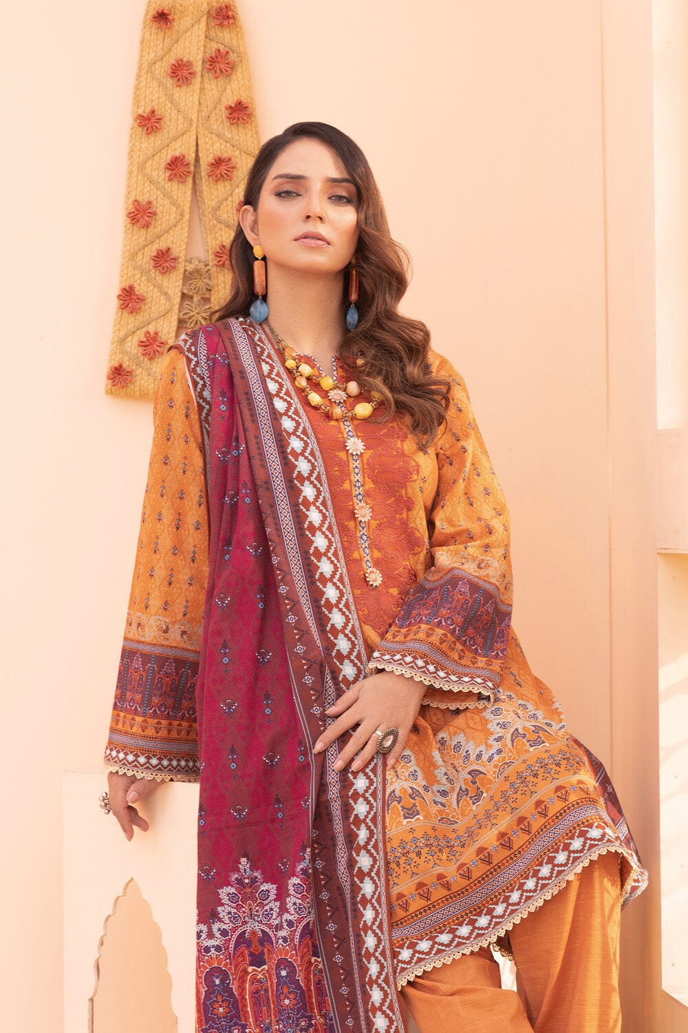 3PC Unstitched Khaddar Suit KKHE-2260 KHAS STORES 