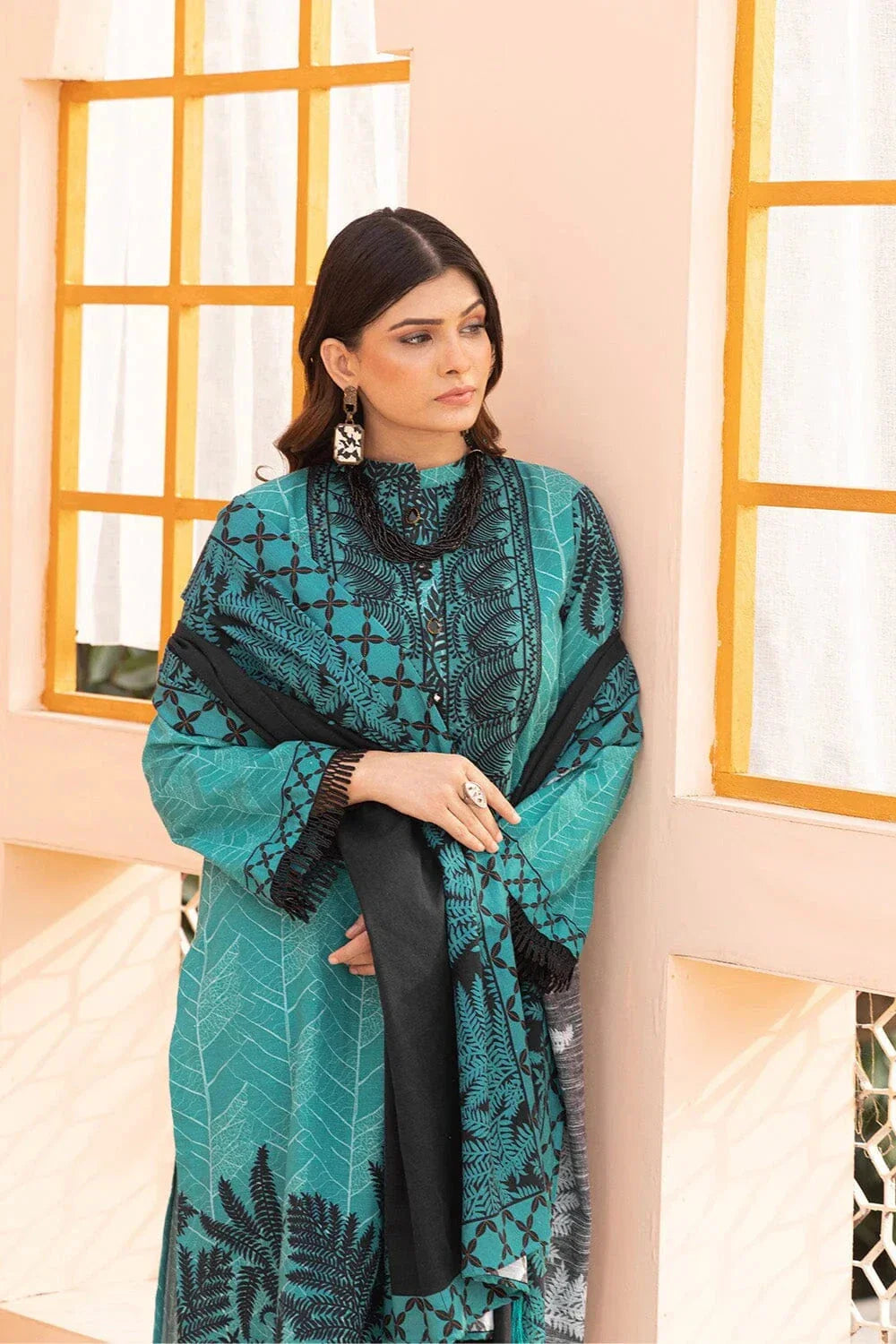 3PC Unstitched Khaddar Suit KKHE-2262 KHAS STORES 