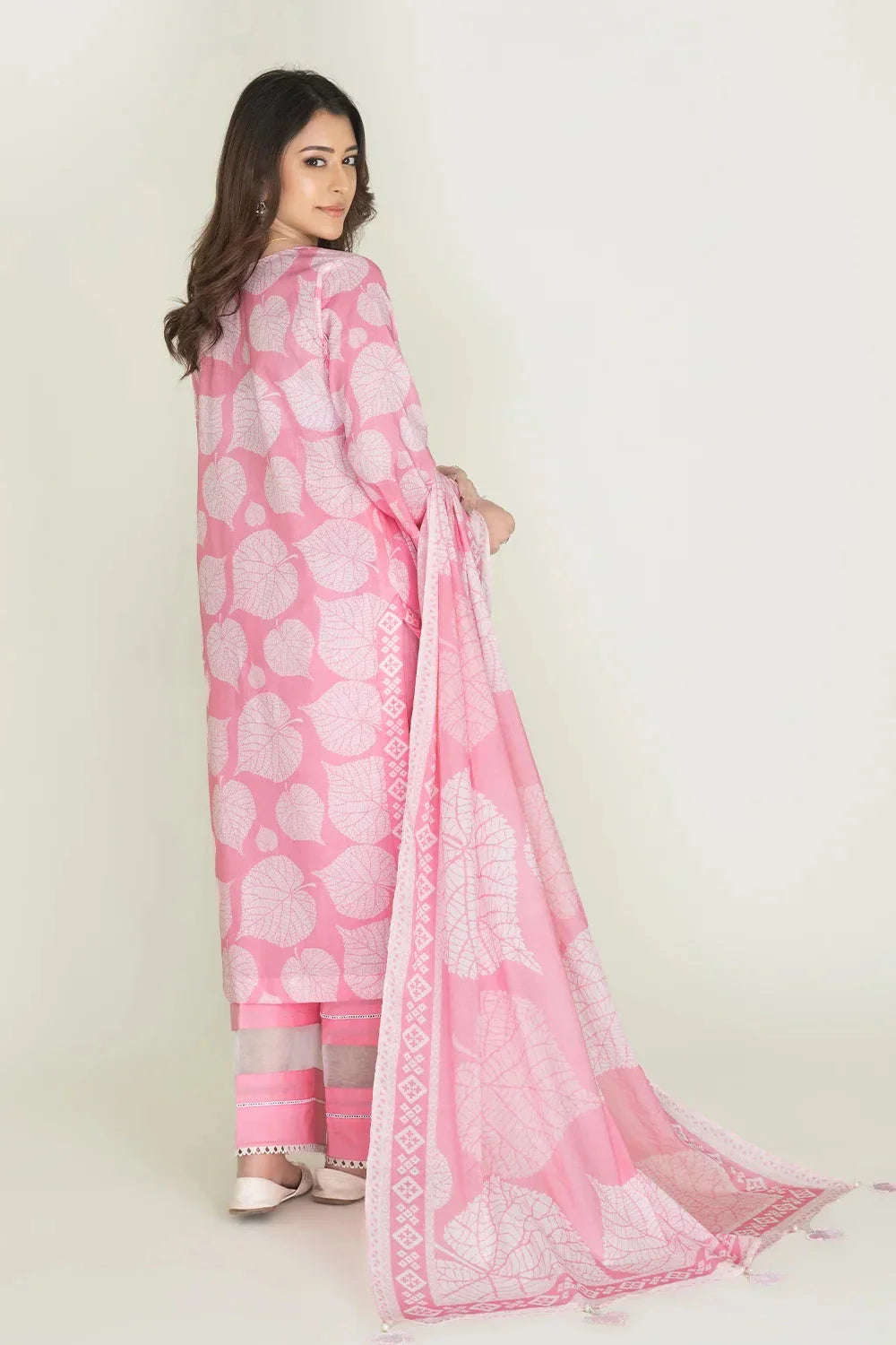 3PC Unstitched Printed Lawn Suit | KLA-3743 Printed KHAS STORES 