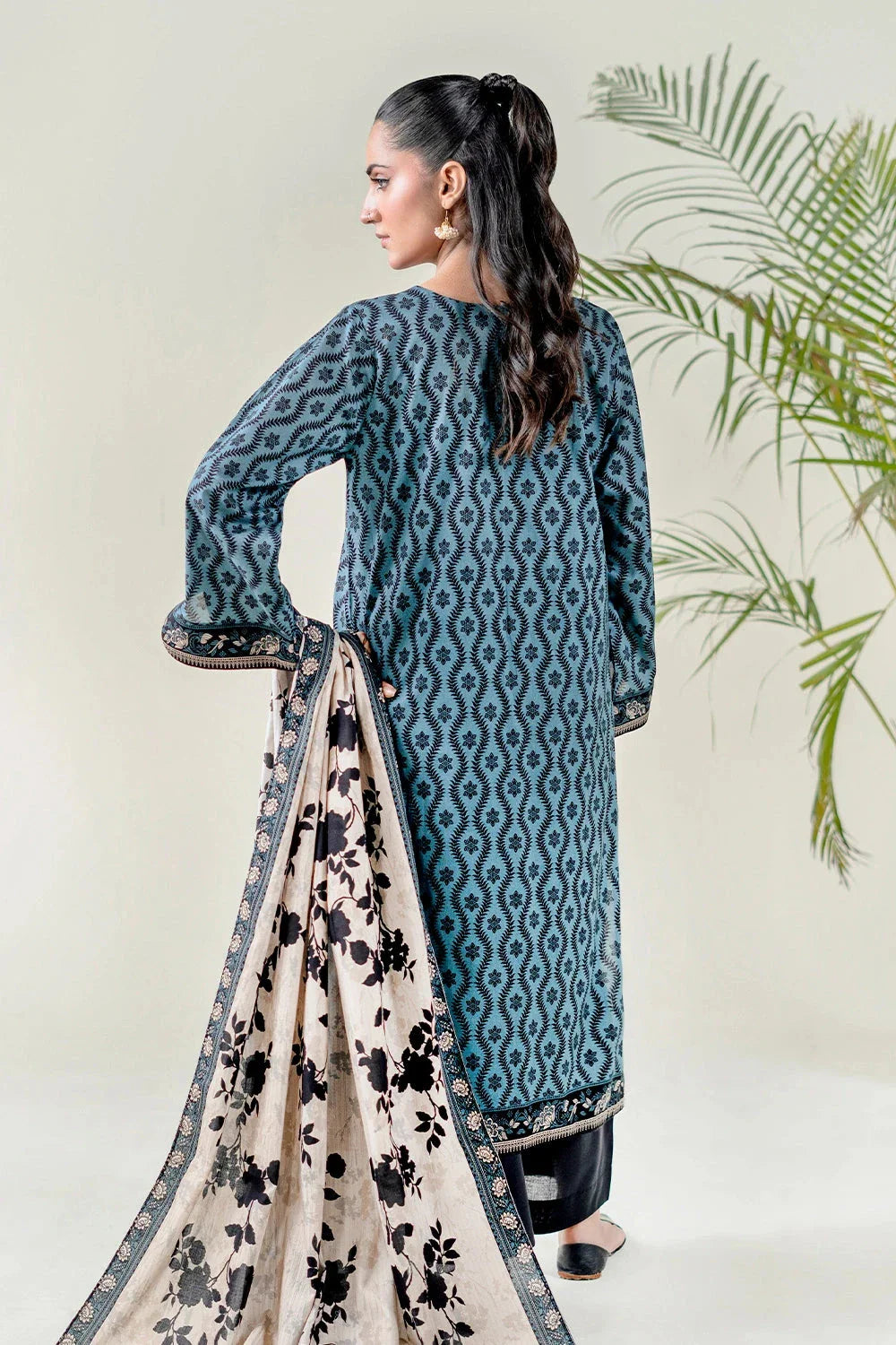 3PC Unstitched Printed Lawn Suit | KLA-3759 Printed KHAS STORES 