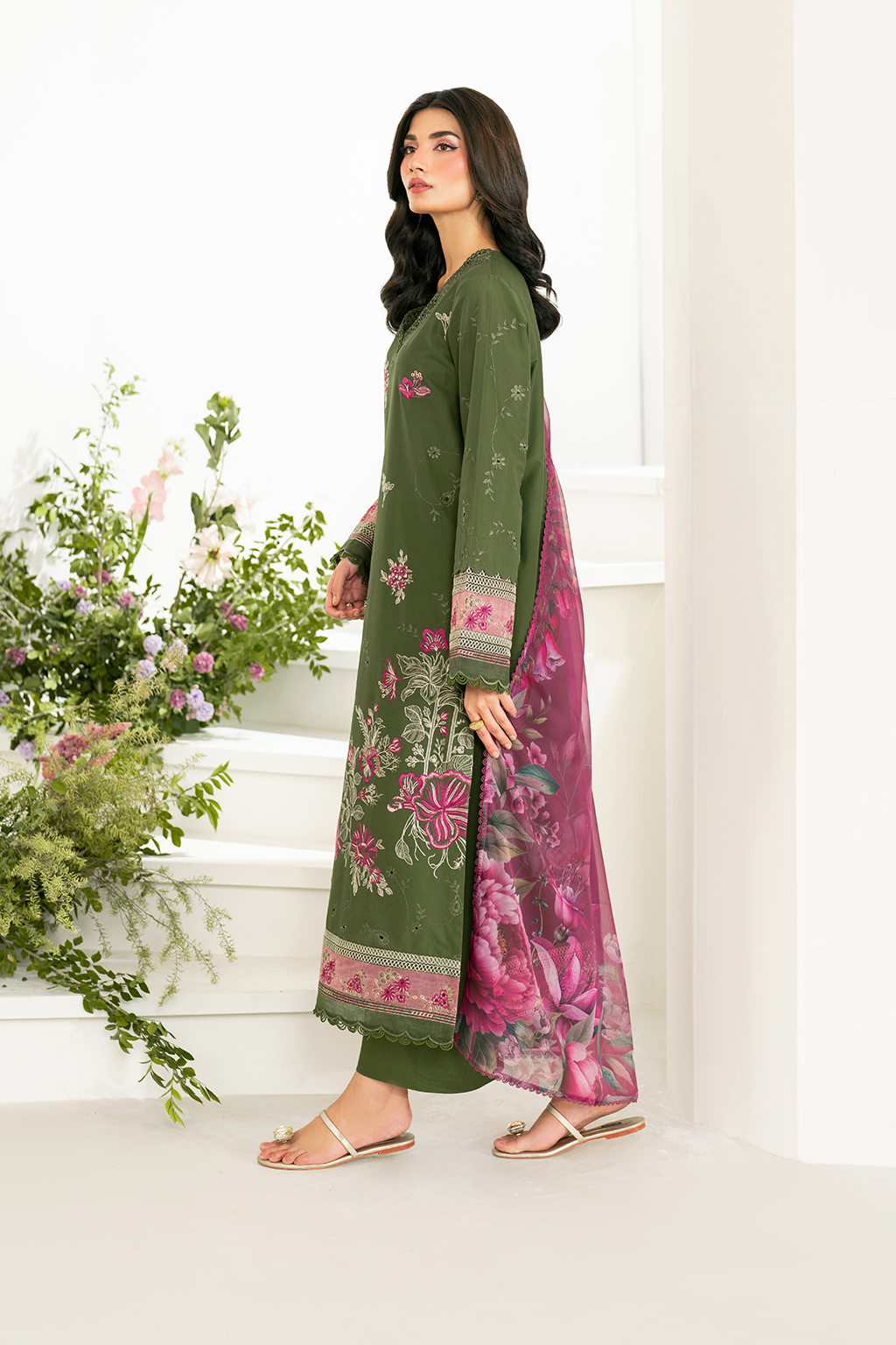 IFE-02  Embroidered Lawn
