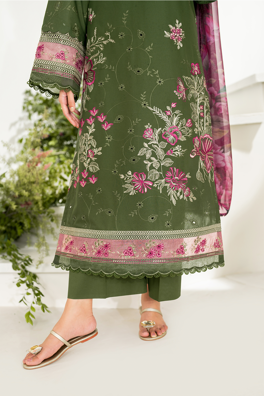IFE-02  Embroidered Lawn