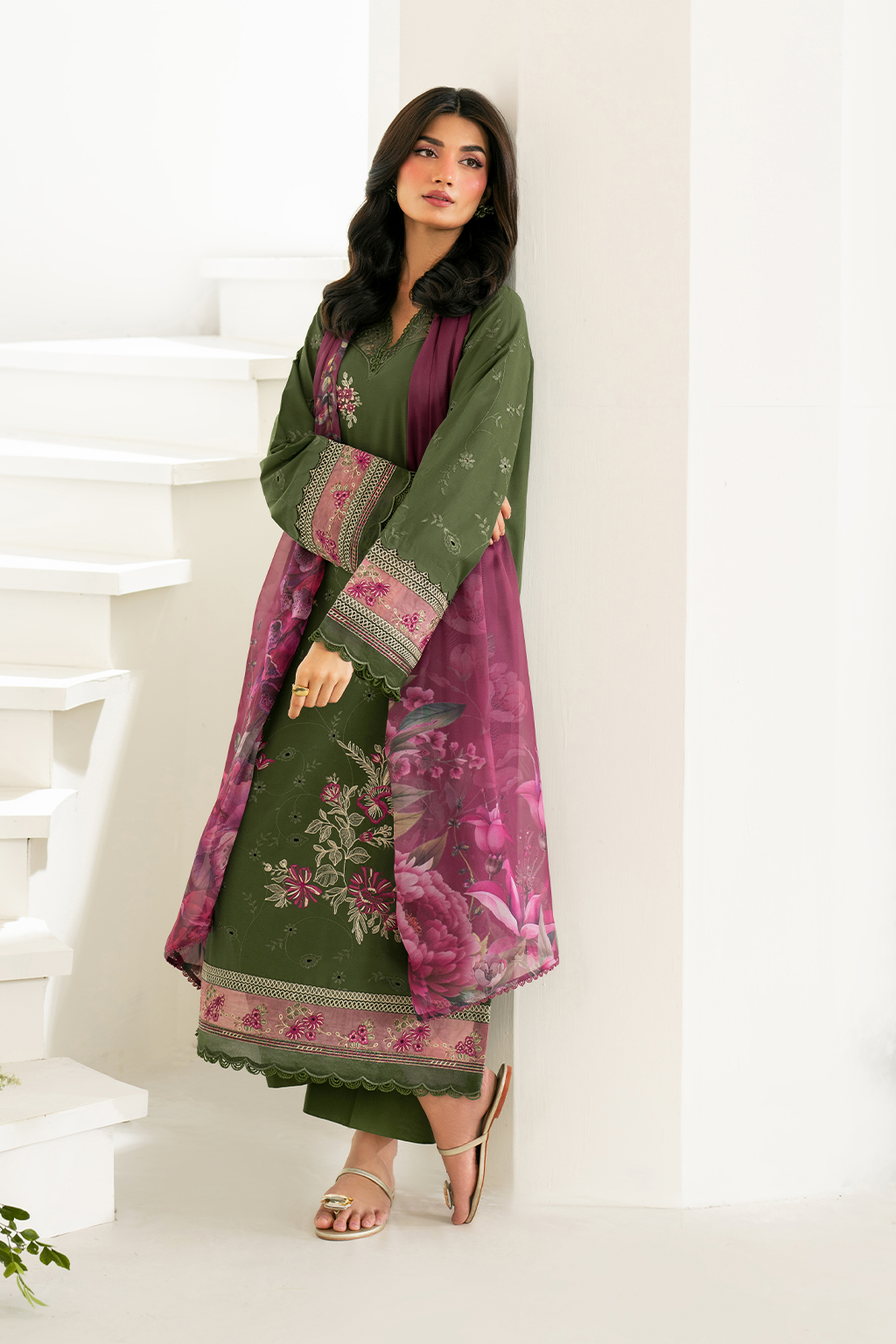 IFE-02  Embroidered Lawn