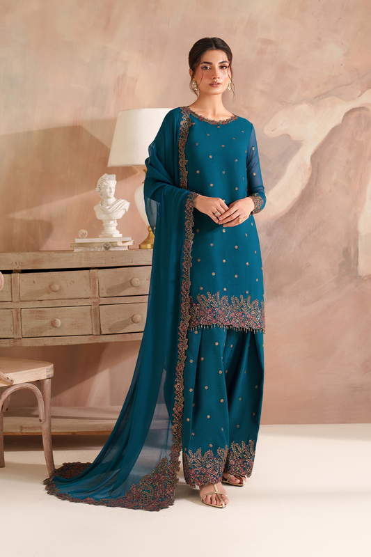CC-85  Embroidered Chiffon