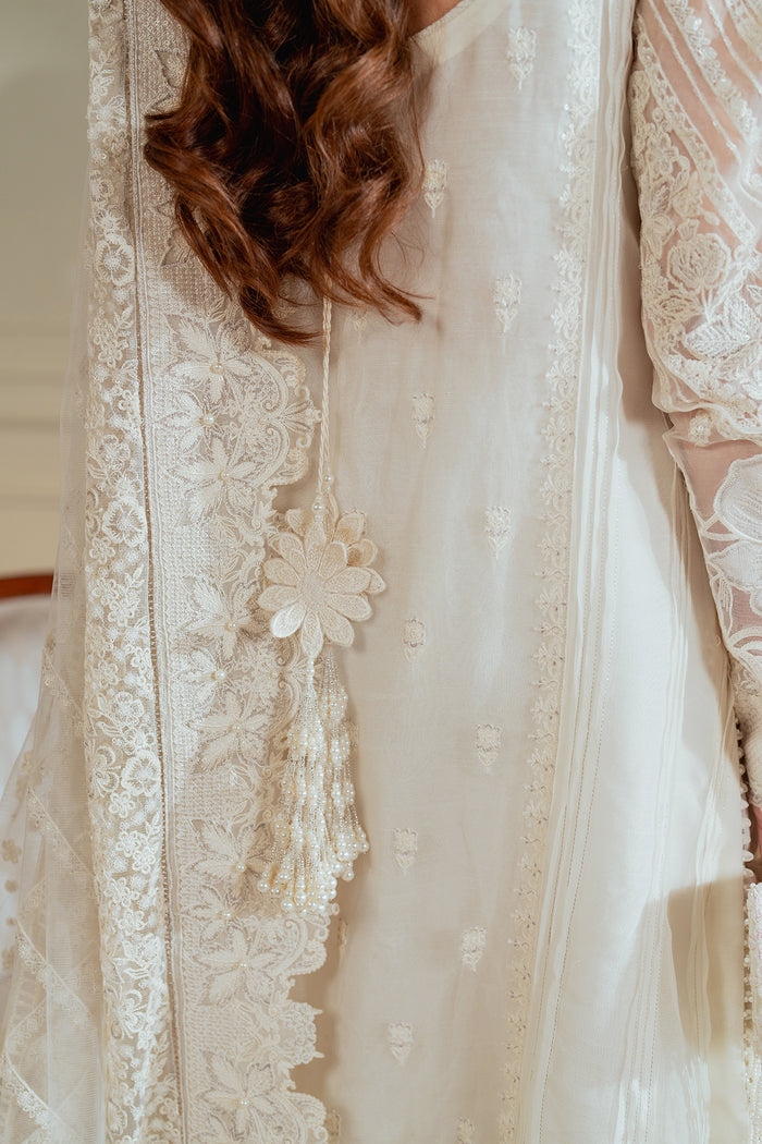 EMBROIDERED CHIFFON CH13-02 UNSTITCHED by Baroque at #VogueClothingStudio