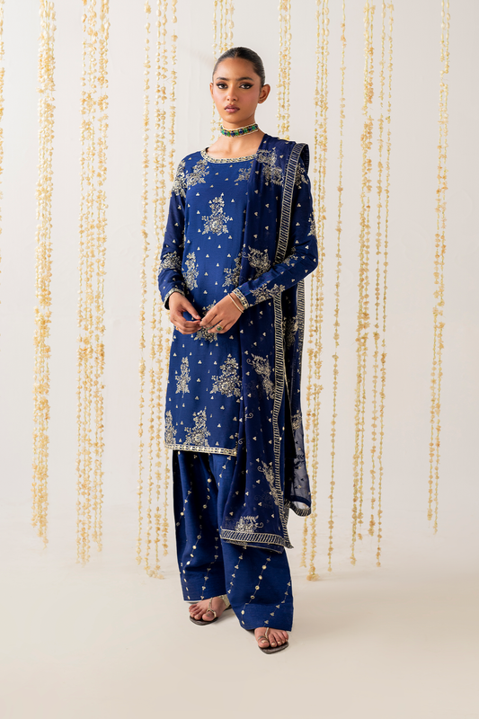 IRS-21 Embroidered Rawsilk