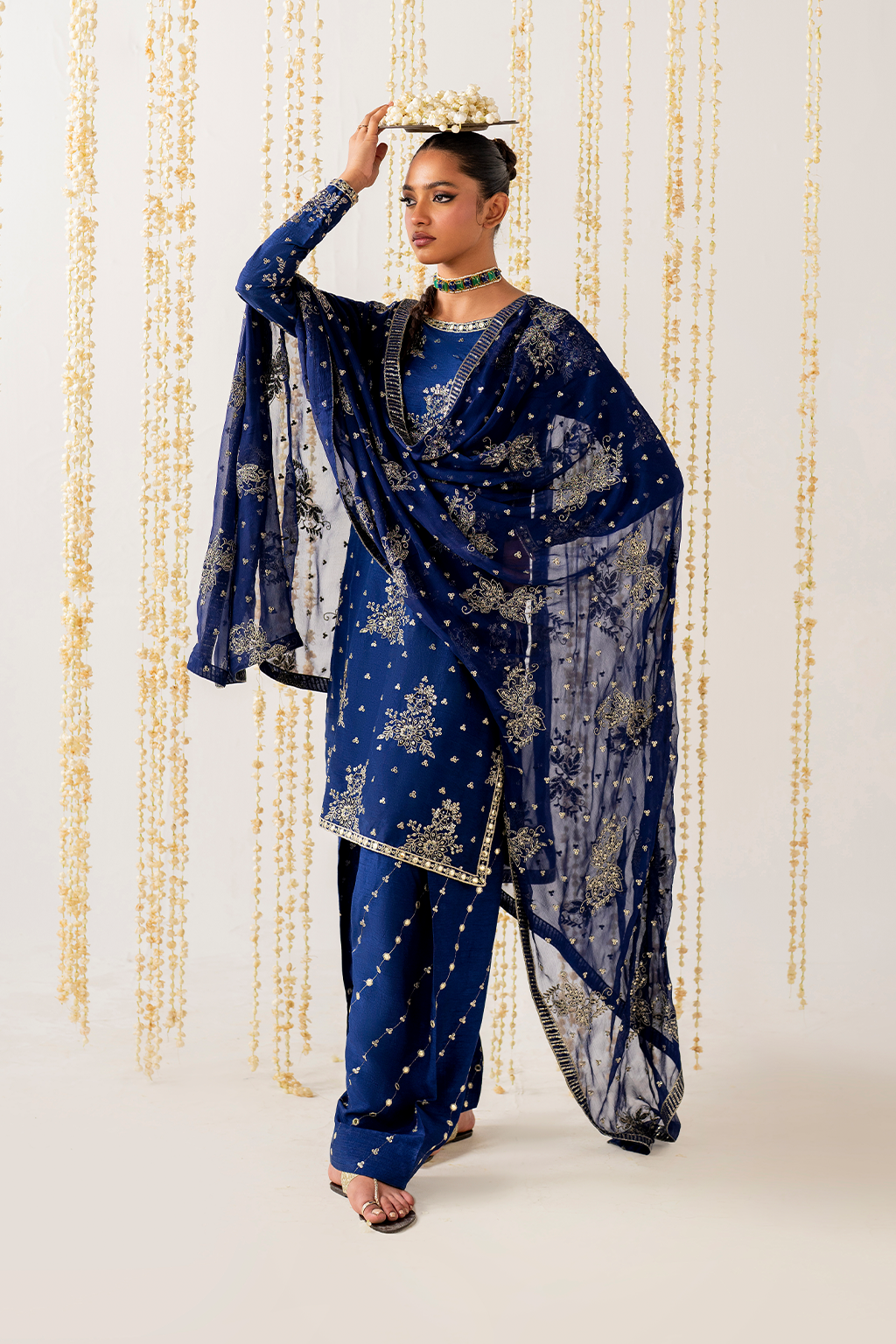 IRS-21 Embroidered Rawsilk