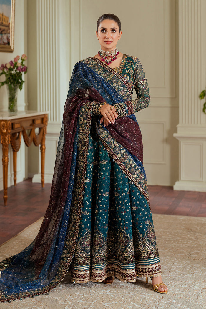 EMBROIDERED CHIFFON CH13-03 by Baroque at #VogueClothingStudio