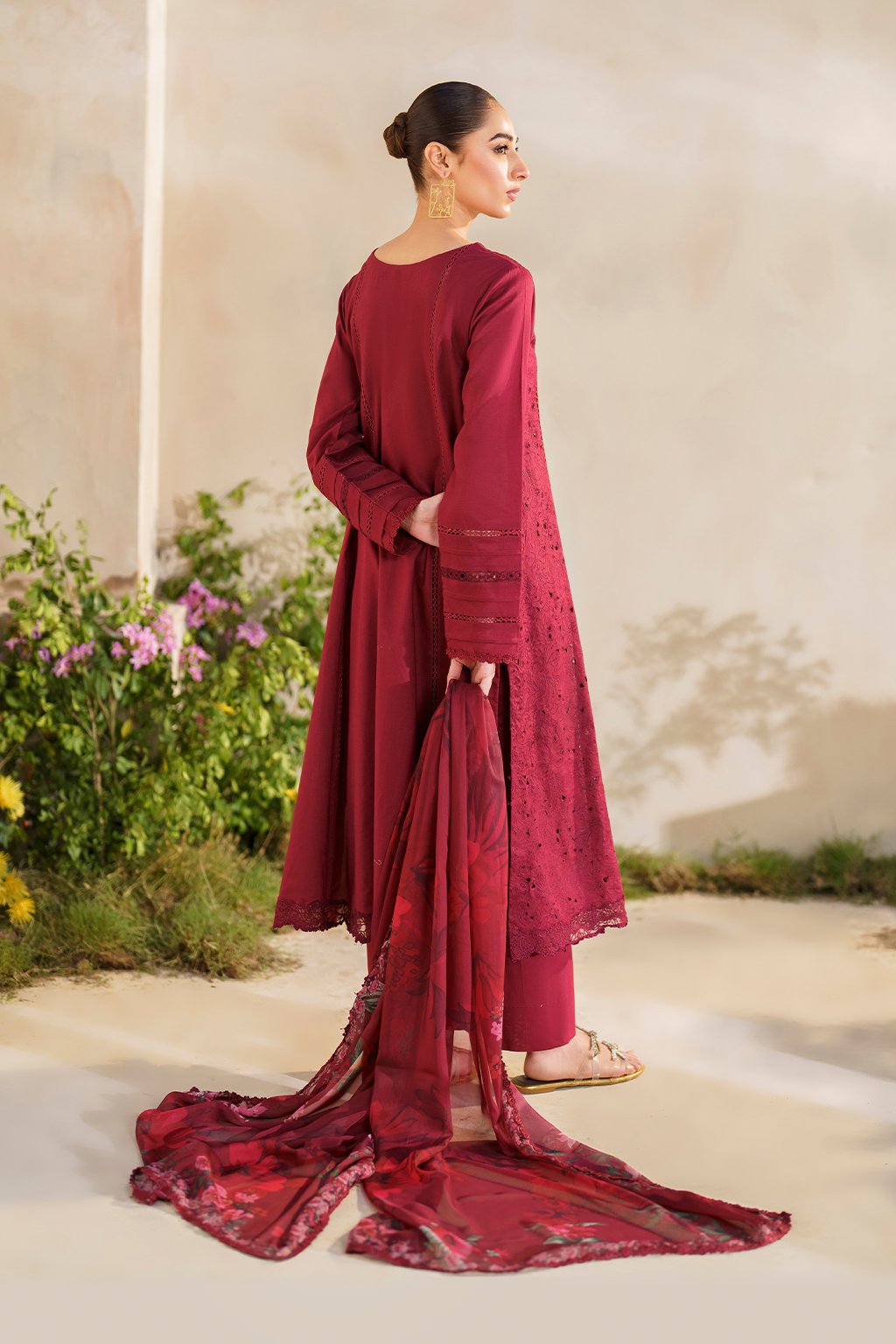 SFL-02 Embroidered Lawn