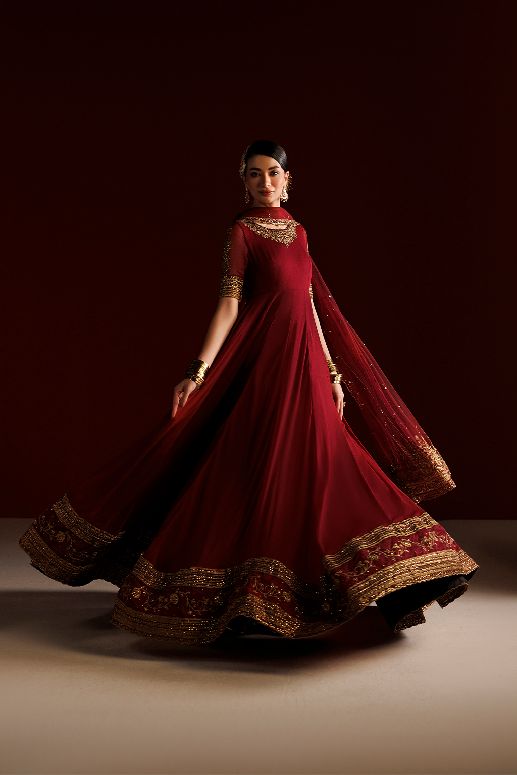 CC-111 Embroidered Chiffon