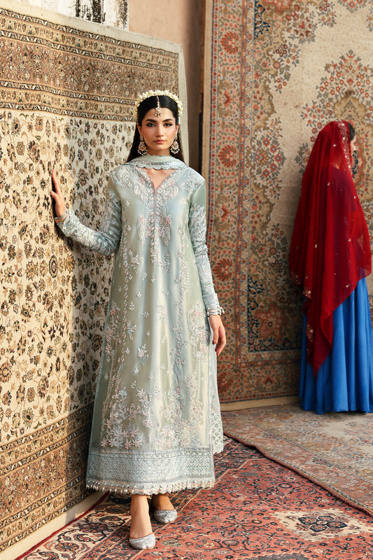 SHABEENA from Romansiyyah luxury formal '25 by Emaan Adeel at #VogueClothingStudio