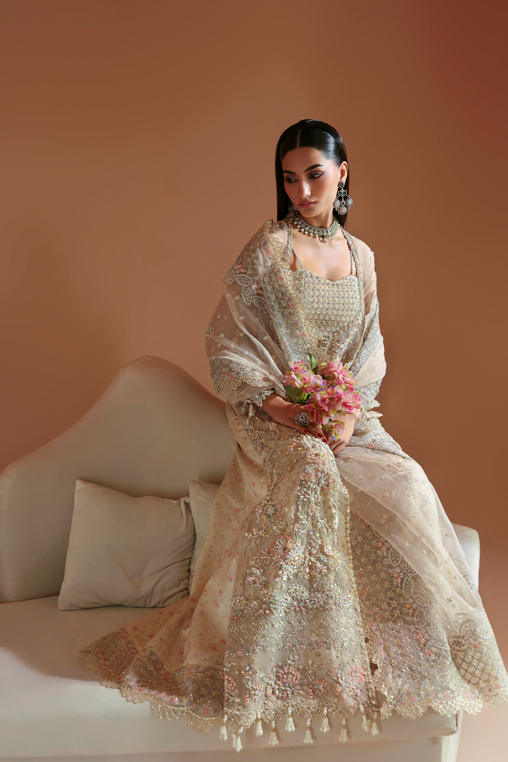 AMARANTH- Celestique wedding formals by Emaan Adeel at #VogueClothingStudio