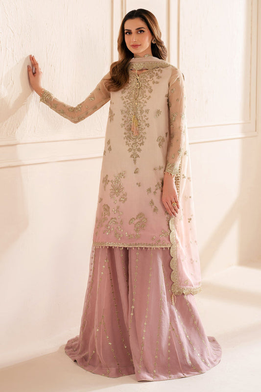 JZ-UC-D3067-0 EMBROIDERED CHIFFON