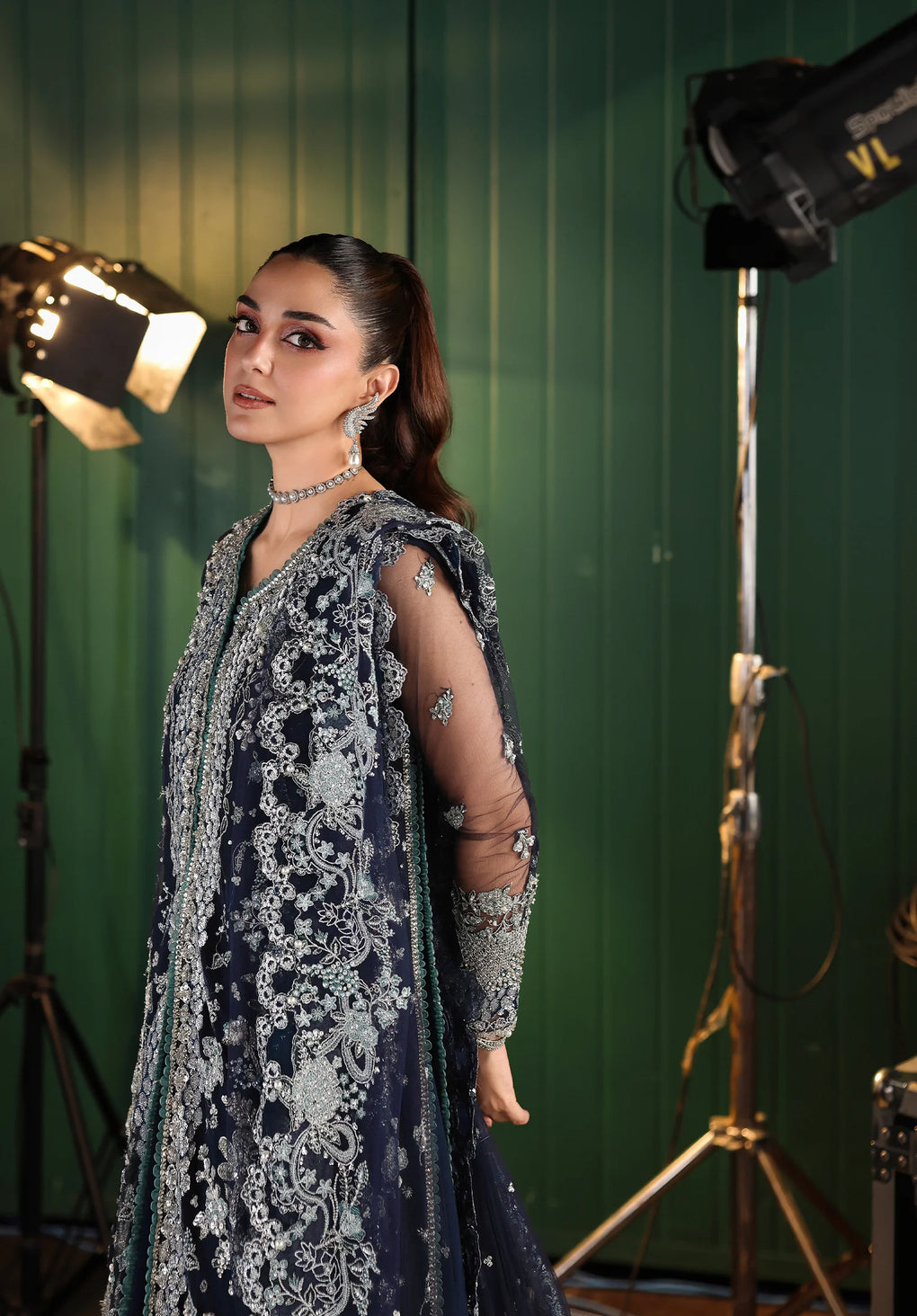 ESH-06 SKYFALL-STARDOM - FORMAL HANDWORK '25 by Elaf Premium at #VogueClothingStudio