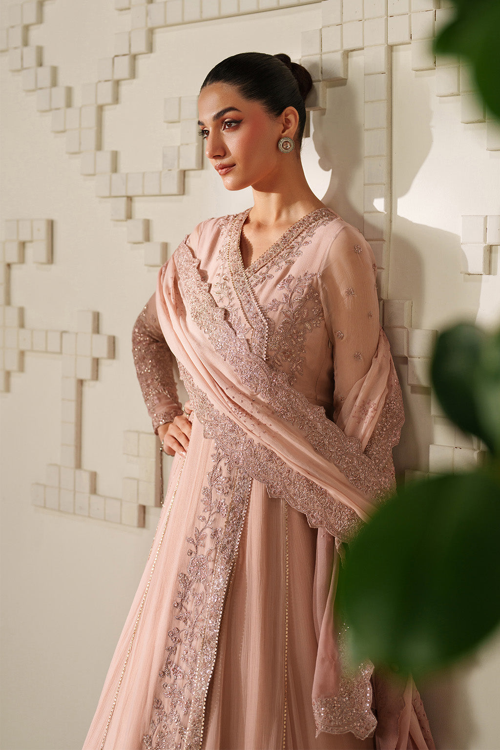UE-623  Embroidered Chiffon