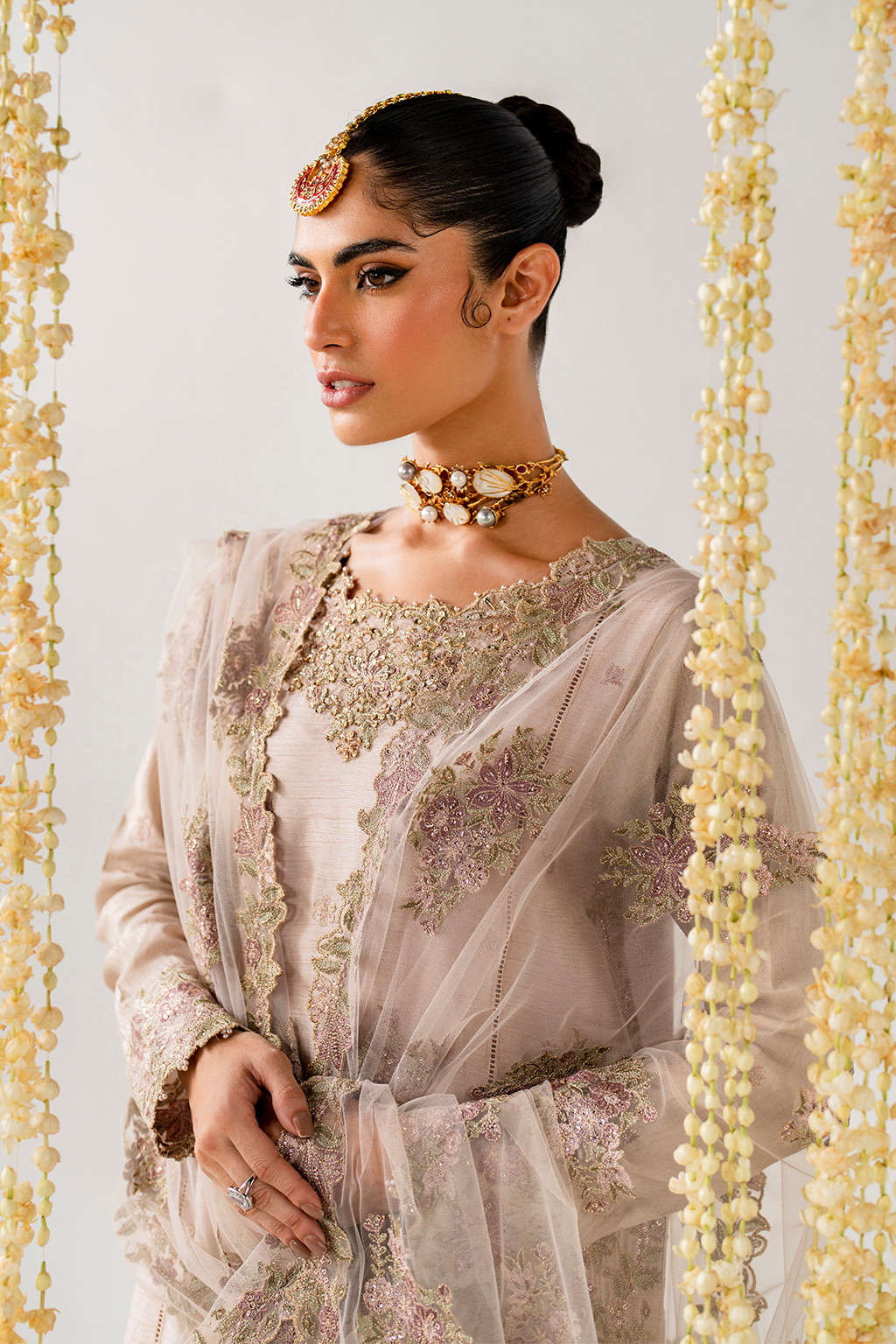 IRS-18 Embroidered Rawsilk