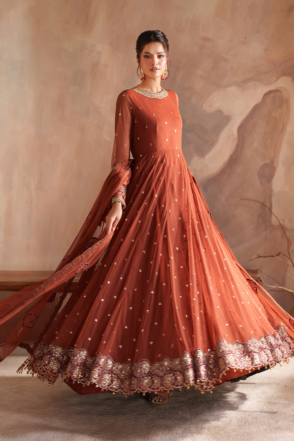 CC-78 Embroidered Net - Iznik