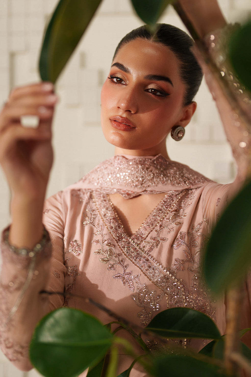 UE-623  Embroidered Chiffon