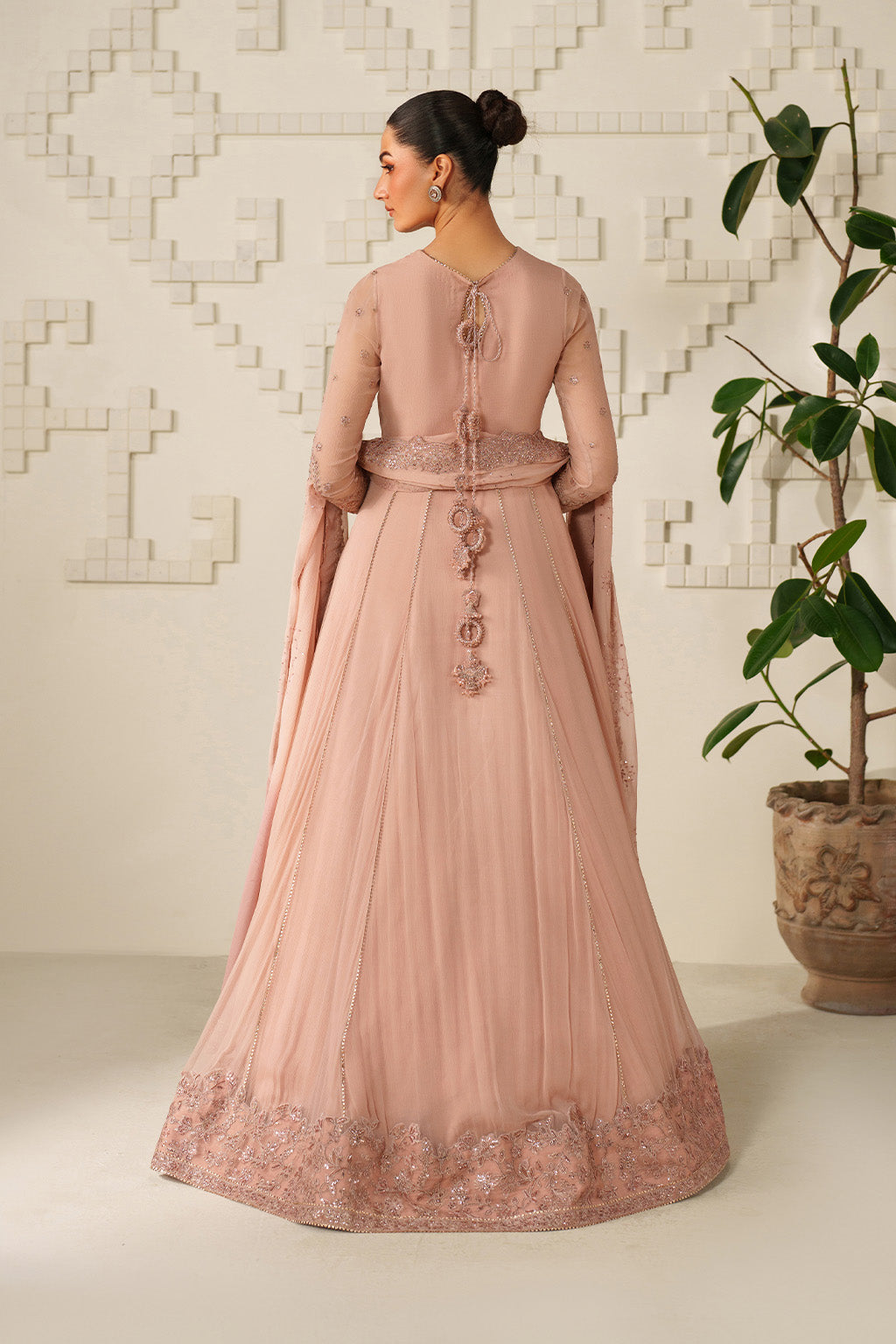 UE-623  Embroidered Chiffon