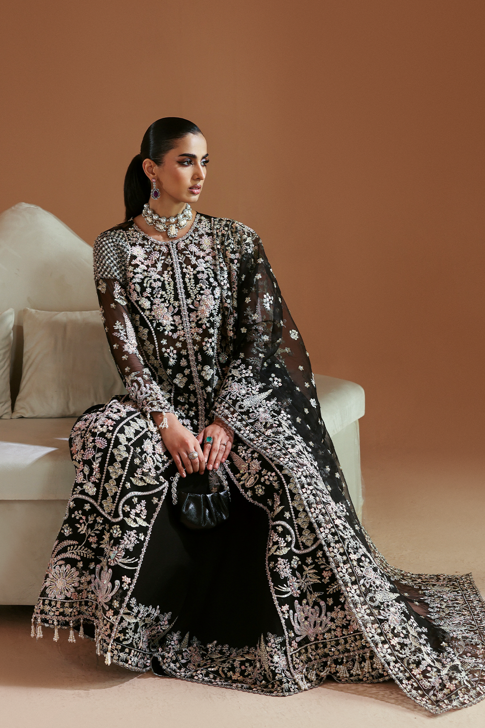 ASTRAL - Celestique wedding formals by Emaan Adeel at #VogueClothingStudio