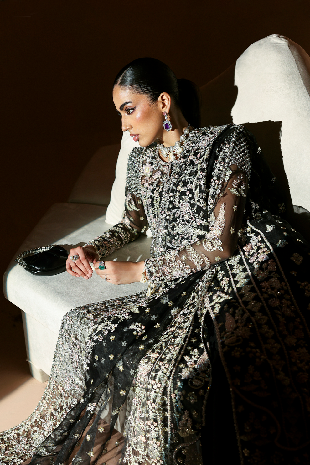 ASTRAL - Celestique wedding formals by Emaan Adeel at #VogueClothingStudio