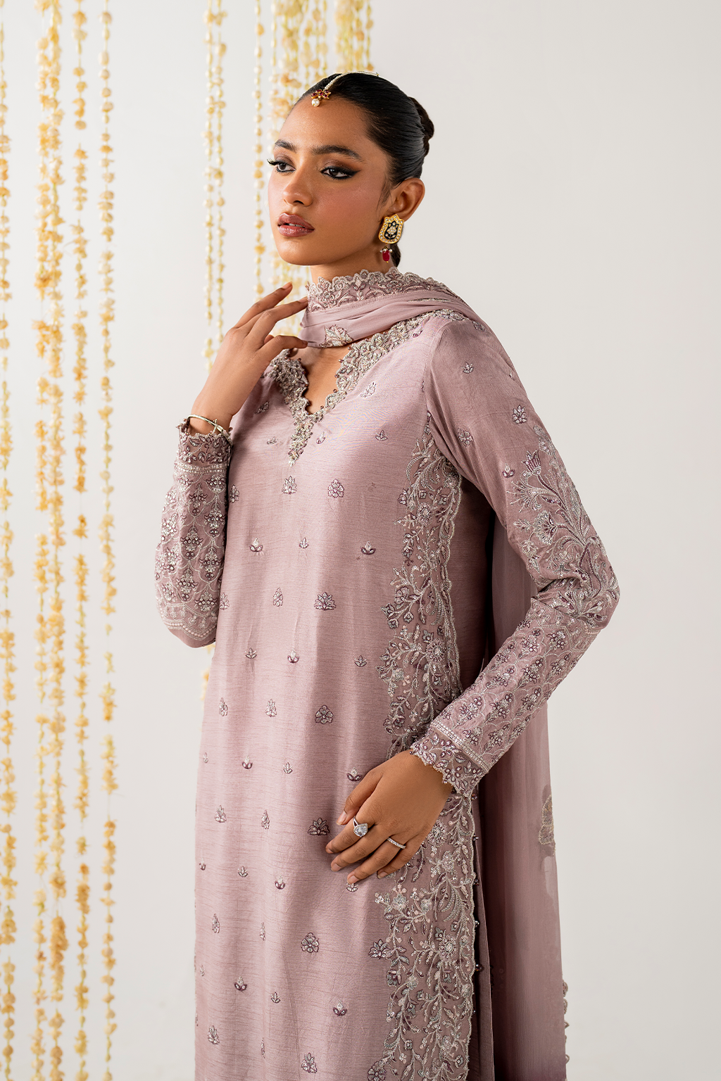 IRS-19 Embroidered Rawsilk