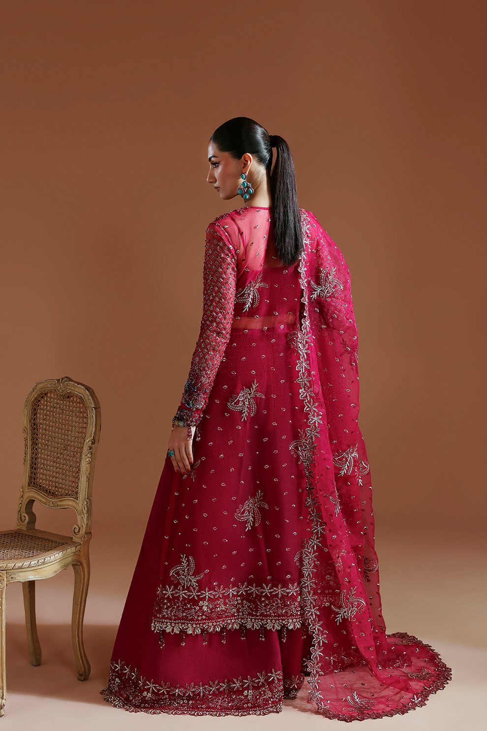 MARISOL - Celestique wedding formals by Emaan Adeel at #VogueClothingStudio