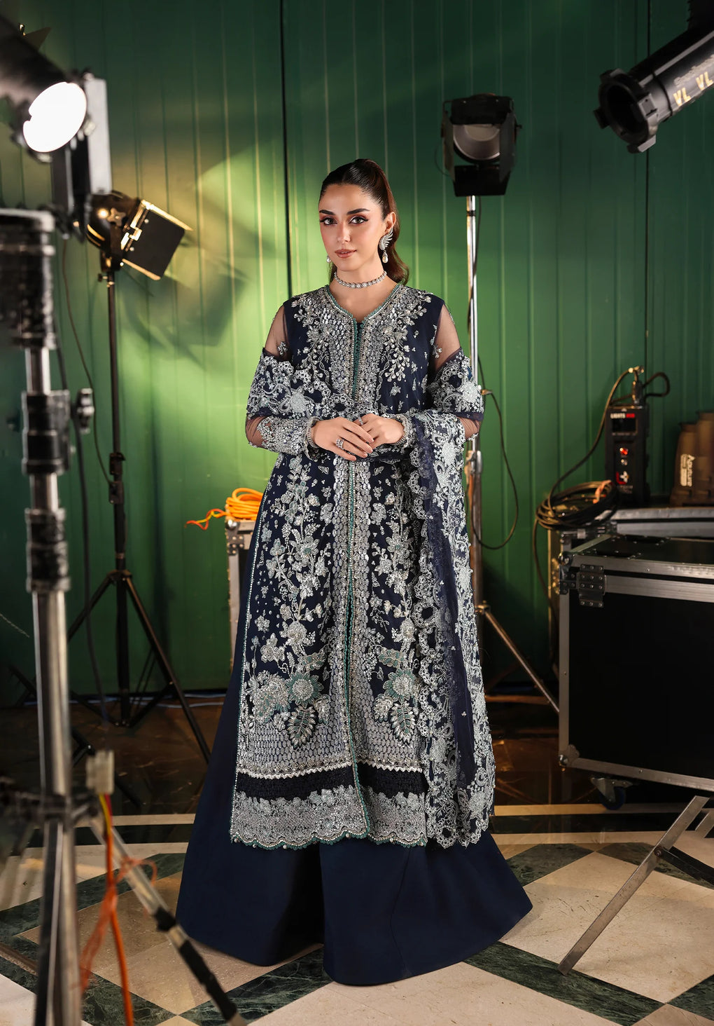 ESH-06 SKYFALL-STARDOM - FORMAL HANDWORK '25 by Elaf Premium at #VogueClothingStudio