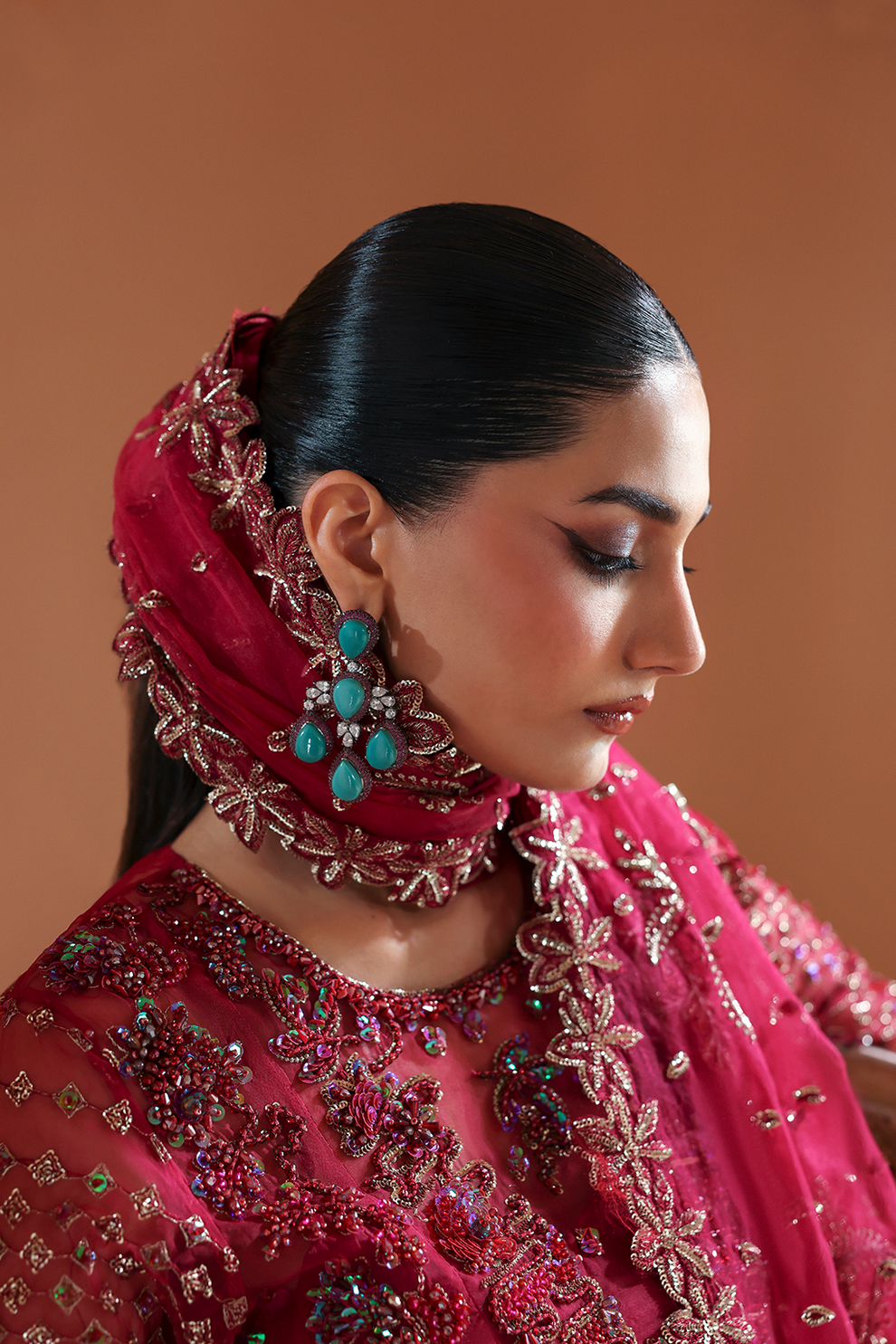 MARISOL - Celestique wedding formals by Emaan Adeel at #VogueClothingStudio
