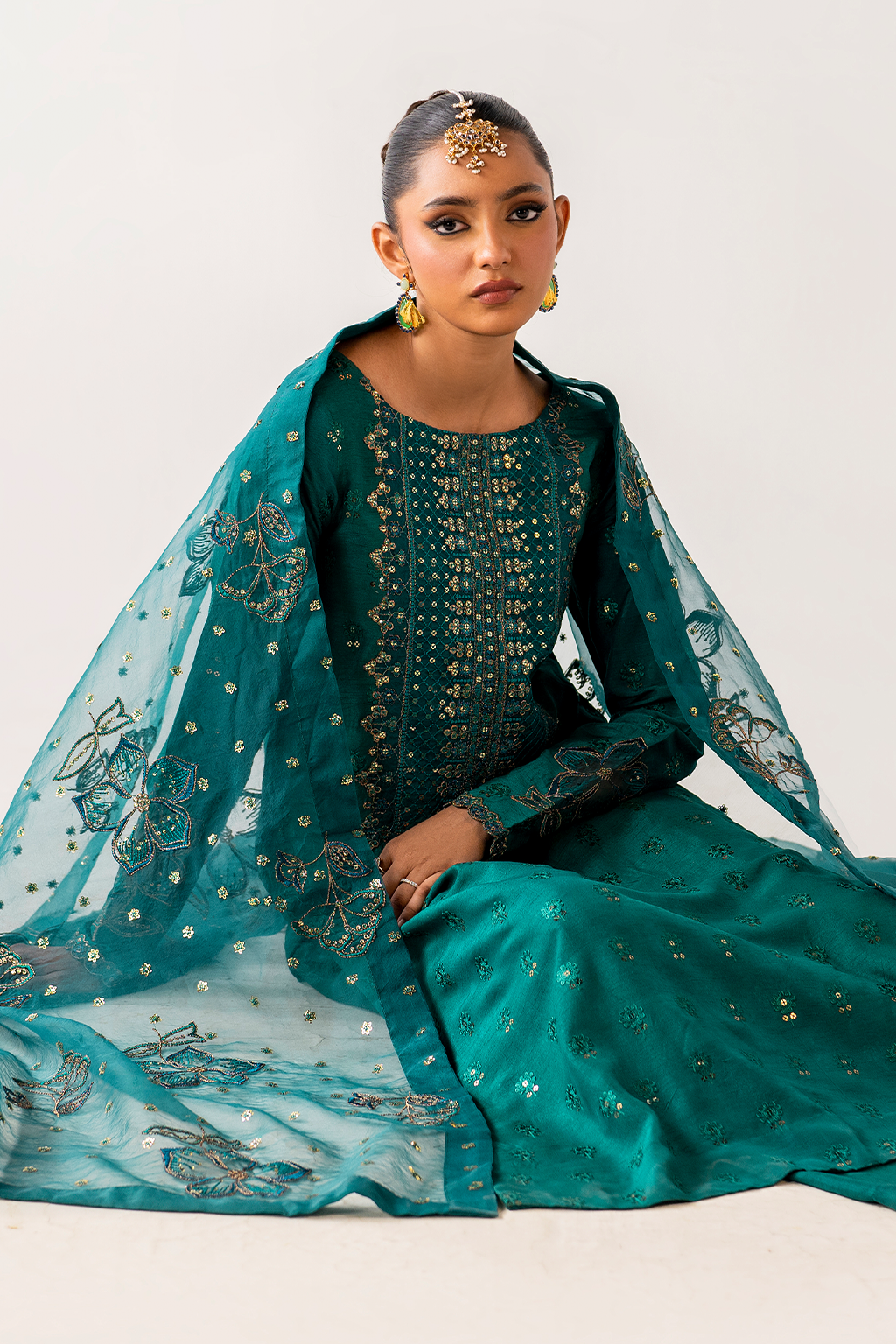 IRS-20 Embroidered Rawsilk