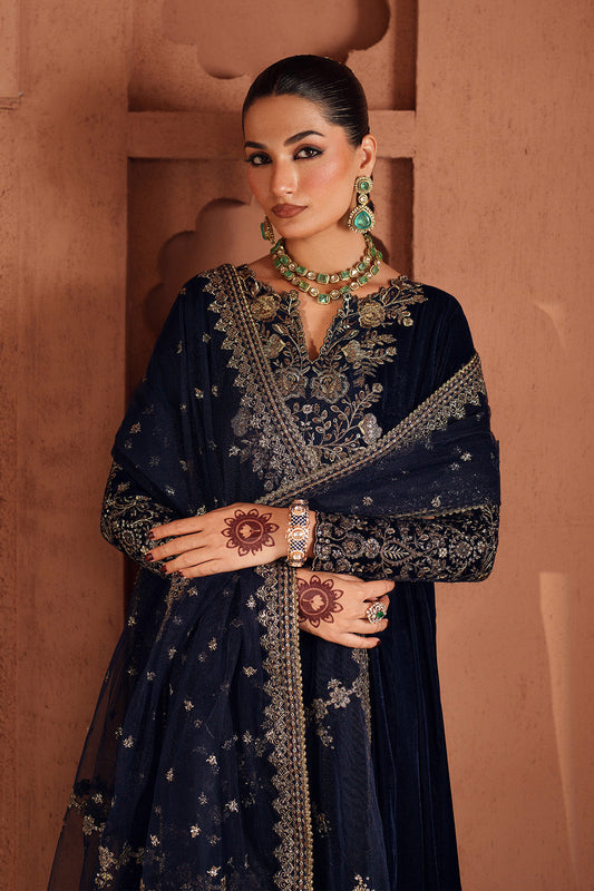 IV-66 Embroidered Velvet